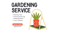 Gardening Service Offer Twitter Post Image Preview