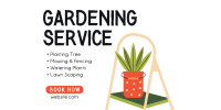 Gardening Service Offer Twitter post Image Preview