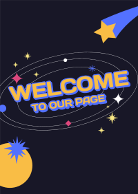 Galaxy Generic Welcome Poster Design