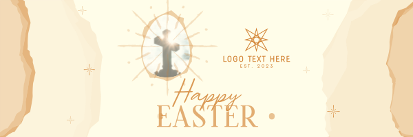 Religious Easter Twitter Header Design