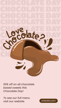 Love Chocolate? Instagram Story Design