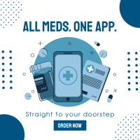 Meds Straight To Your Doorstep Instagram post Image Preview