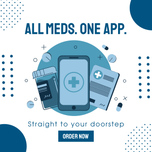 Meds Straight To Your Doorstep Instagram post Image Preview