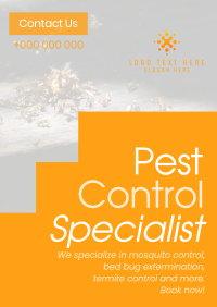 Minimal & Simple Pest Control Flyer Image Preview