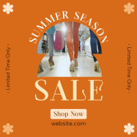 Summer Season Sale Instagram post Image Preview