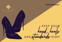 Lady Boss Pumps Pinterest Cover Design