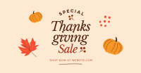 Thanksgiving Sale Facebook ad Image Preview