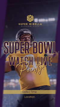 Super Bowl Live TikTok Video Image Preview