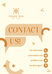 Business Contact Details Flyer Image Preview