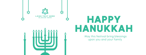 Hanukkah Festival  Facebook Cover Design Image Preview