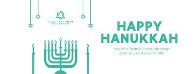 Hanukkah Festival  Facebook cover Image Preview