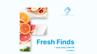 Fresh Finds Facebook event cover Image Preview