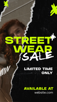 Streetwear Sale Instagram story Image Preview