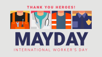 Thank you Workers Facebook Event Cover Design