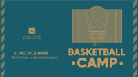 Basketball Camp Facebook Event Cover Design