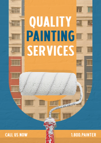 Painting Wall Exterior Flyer Image Preview