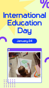 International Education Day TikTok Video Preview