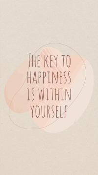 Key to Happiness Instagram story Image Preview