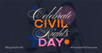 Civil Rights Celebration Facebook Ad Design