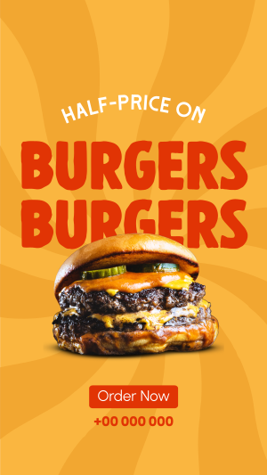 All Hale King Burger Facebook story Image Preview