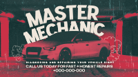 Nostalgia Car Mechanic Animation Image Preview