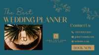 Boho Wedding Planner Facebook Event Cover Design