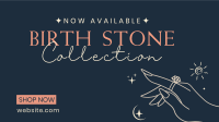 Birth Stone Facebook Event Cover Design