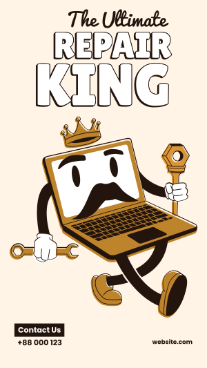 Repair King Instagram story Image Preview