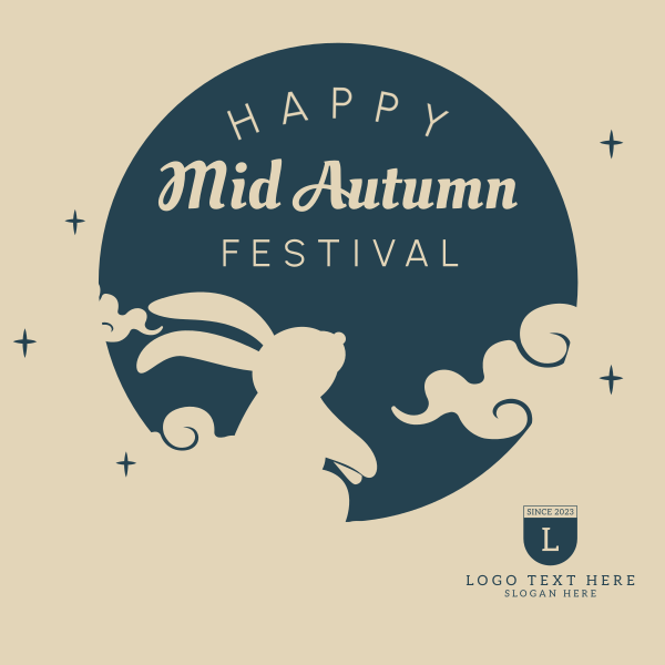 Happy Mid Autumn Festival Instagram Post Design Image Preview