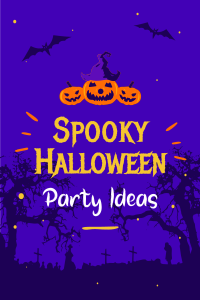 Spooky Halloween Pinterest Pin Image Preview