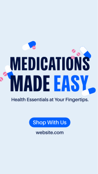 Online Pharmacy Medicines Instagram Reel Design