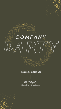 Company Party Facebook story Image Preview