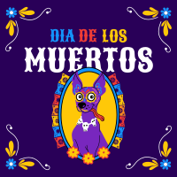Day of the Dead Chupacabra Instagram post Image Preview