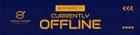 Futuristic Retro Gaming Twitch banner Image Preview