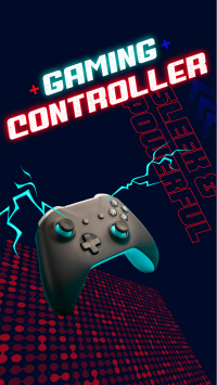 Sleek Gaming Controller TikTok video Image Preview