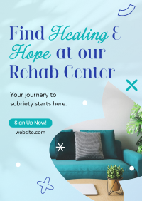 Conservative Rehab Center Poster Design