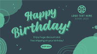 Lucky Birthday Facebook Event Cover Design