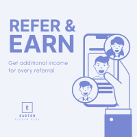 Refer and Earn Instagram post Image Preview