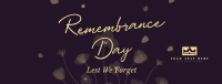 In Memory of the Fallen Facebook Cover Design