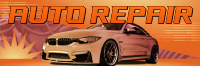 Car Modern Shop Twitter Header Image Preview