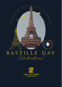 Let's Celebrate Bastille Flyer Image Preview