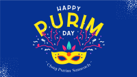 Chag Purim Fest Facebook event cover Image Preview