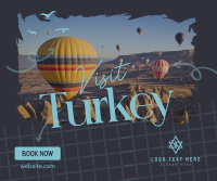 Turkey Travel Facebook Post Design