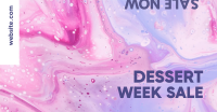 Dessert Week Sale Facebook ad Image Preview