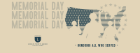 Military Soldier Memorial Facebook Cover Design