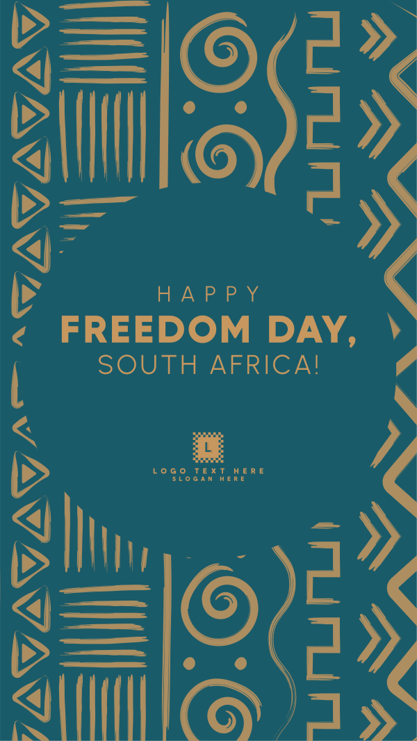 Freedom Day Patterns Instagram Story Design Image Preview