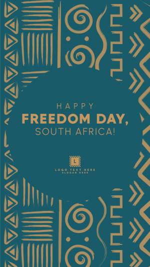 Freedom Day Patterns Instagram story Image Preview