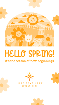 Blooming Season Instagram story Image Preview