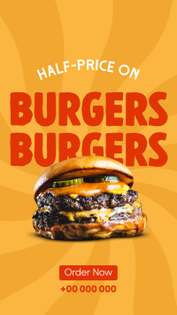 All Hale King Burger Instagram Story Design