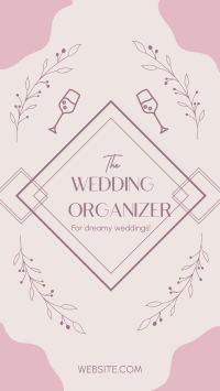 Dreamy Wedding Organizer Facebook Story Design